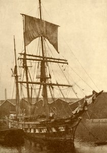 Cutty Sark, der berühmte alte China-Klipper, der in den siebziger und achtziger Jahren alle Geschwindigkeitsrekorde brach von Unbekannt