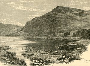 Cwm Buchan See und Craig-Y-Saith, 1898