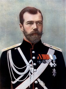 Zar Nikolaus II. von Russland von Unbekannt