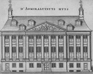 DAdmiralyteyts Huys, spätes 17. - frühes 18. Jahrhundert von Unbekannt