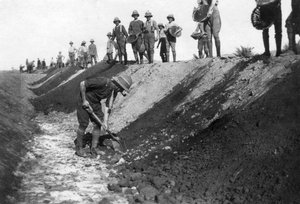 D-Kompanie, 15 RWR Arbeitsgruppe, in der Nähe von Bagdad, 1918 von Unbekannt