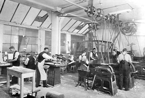 Dalziel Foundry Limited - Earl Street Gebäude. Finishers und verschiedene Finishing-Anlagen
