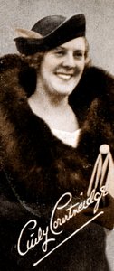 Dame Esmerelda Cicely Courtneidge DBE 1893-1980, englische Schauspielerin und Komikerin, 1935 von Unbekannt