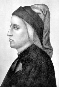 Dante Alighieri, italienischer florentinischer Dichter, 1903 von Unbekannt