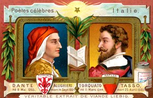 Dante Alighieri und Torquato Tasso von Unbekannt