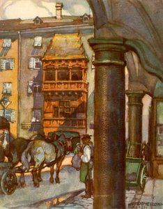 Das Goldene Dachl, um 1929