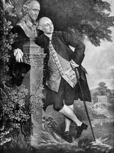 David Garrick 1717-1779, englischer Schauspieler, Dramatiker, Theatermanager und Produzent, 1905 von Unbekannt