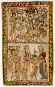 David und Samuel, 1121-1161 von Unbekannt