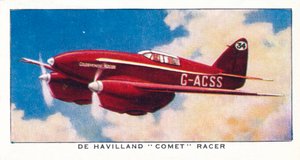 De Havilland Comet Racer, 1938 von Unbekannt