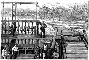 Die Kaap-Goldfelder, Transvaal, Südafrika, 1887