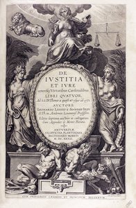 De iustitia et iure von Leonardus Lessius, 1632