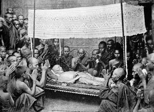 Todesritual, Burma, 1920