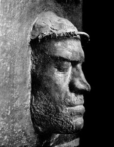 Totenmaske von Lorenzo de Medici, Herrscher von Florenz, 1492, 1956