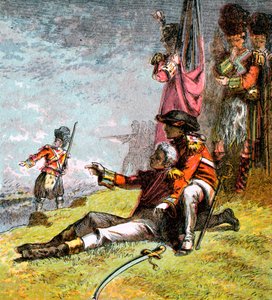 Tod von General Wolfe, 1759 um 1850er Jahre