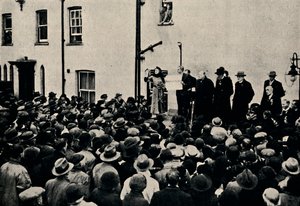 Bekanntgabe der Wahl in Epping, 1924, 1945