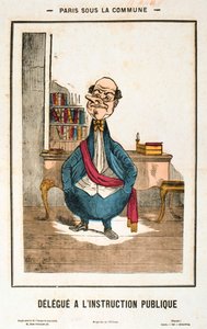 Delegierter für öffentliche Bildung, Pariser Kommune, 1871