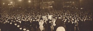 Demonstration in Whitehall, 10. Dezember 1936, 1937 von Unbekannt