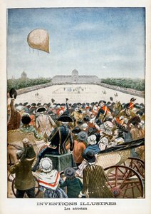 Abflug eines Ballons aus Paris am 27. Juni 1783 von Unbekannt