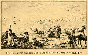 Der Flankenmarsch! Oder: Die Bedrohung von Petersburg!, 1813, 1921 von Unbekannt