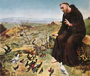Der Heilige Franz von Assisi 1182-1226, 1934 von Unbekannt