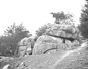 Devils Den, Gettysburg, Pennsylvania, USA, ca. 1900