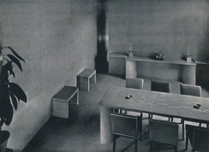 Esszimmer des Architekten Oliver Hill, F.R.I.B.A.
