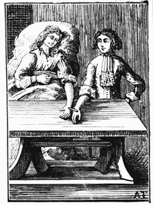 Direkte Bluttransfusion von Person zu Person am Handgelenk durchgeführt, 1679