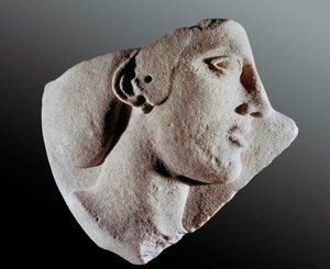 Diskus von Milos. Relief auf Marmor
