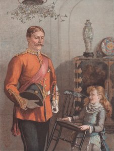 Nicht bewegen, aus The Graphic Christmas Number, 1. Dezember 1884 von Unbekannt