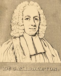 Dr. C. Middleton, 1683-1750, 1830 von Unbekannt