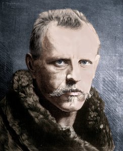 Dr. Fridtjof Nansen, norwegischer Arktisforscher, 1893 von Unbekannt