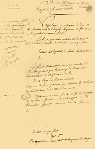 Entwurf der...Wiederherstellung des gregorianischen Kalenders, 29. August 1805, 1921
