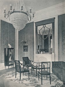 Salon, ca. 1911 von Unbekannt