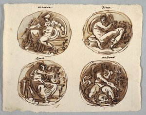 Zeichnung (Italien) von Unbekannt