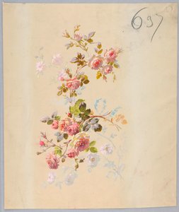Zeichnung, aus Saint Germain - Bände 1 & 2, ca. 1896