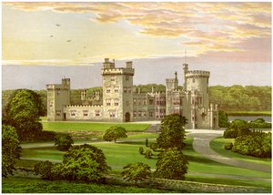 Dromoland, County Clare, Irland, Heimat von Lord Inchiquin, um 1880
