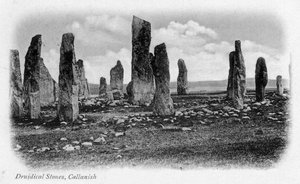 Druidische Steine, Callanish, Isle of Lewis, Äußere Hebriden, Schottland, 1902 von Unbekannt