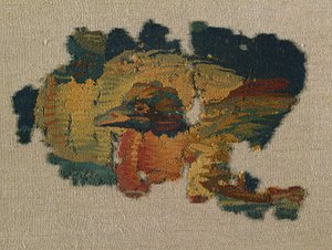 Entenkopf von einem großen Vorhang, 200er