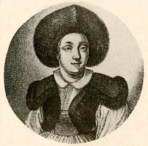 Niederländisches Mädchen mit Pelzmütze und pelzbesetzter Jacke, 1641, 1937