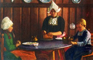 Niederländer in traditioneller Kleidung, ca. 1928