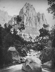 Eagle Crag, Shoshone Falls, Idaho, um 1897 von Unbekannt