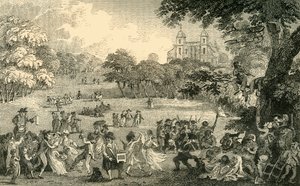 Ostermontag im Greenwich Park von Unbekannt