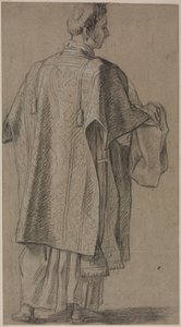 Geistlicher von hinten gesehen, um 1645-48 von Unbekannt