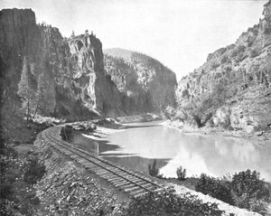 Echo-Klippen, Canyon des Grand River, Colorado, USA, ca. 1900 von Unbekannt