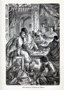 Ökumenisches Konzil von Nicäa, 1882 von Unbekannt