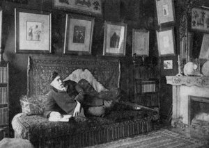 Edmond de Goncourt, französischer Autor, 1891