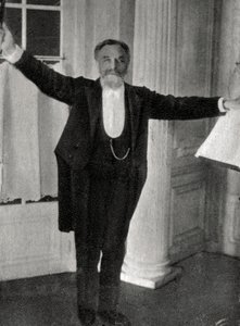 Édouard Colonne, französischer Dirigent und Geiger, 1902 von Unbekannt