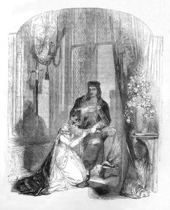 Edward III. und die Gräfin von Salisbury, 1845