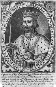 Eduard II., König von England von Unbekannt