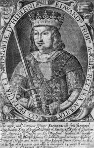 Eduard I., König von England von Unbekannt